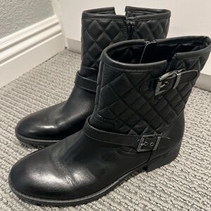 Arturo Chiang Sarabeth Quilted Leather Boot